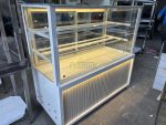 Fiamak Cooling 200 cm Dik Camlı Pasta Teşhir Dolabı Beyaz Mobilyalı