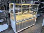 Fiamak Cooling 200 cm Dik Camlı Pasta Teşhir Dolabı Beyaz Mobilyalı