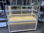 Fiamak Cooling 200 cm Dik Camlı Pasta Teşhir Dolabı Beyaz Mobilyalı