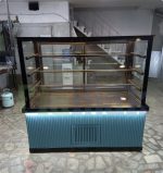 Fiamak Cooling 100 cm Mavi Mobilyalı Pasta Teşhir Dolabı Dinamik Soğutma ve LED