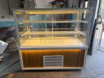 Fiamak Cooling 100 cm Ceviz Mobilyalı Pasta Teşhir Dolabı Dinamik Soğutma ve LED