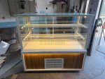 Fiamak Cooling 100 cm Ceviz Mobilyalı Pasta Teşhir Dolabı Dinamik Soğutma ve LED