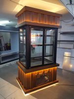 Fiamak Cooling Cephe Model Ahşap Dekorlu 150 cm Soğutmalı Teşhir Pasta Dolabı