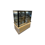 Fiamak Cooling Beyaz İşlemeli Mobilya Görünümlü Pasta Dolabı 100 cm
