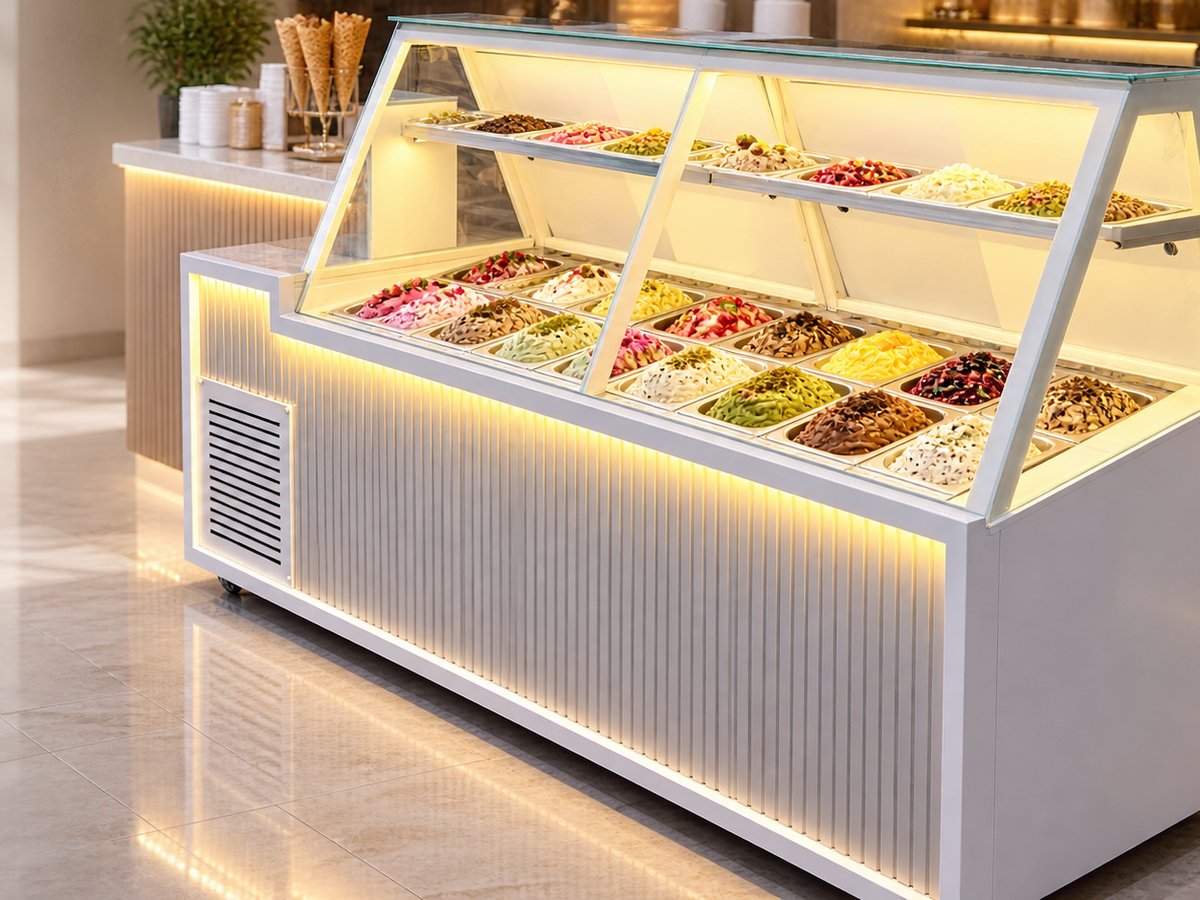 Gelato Teşhir Tezgahı